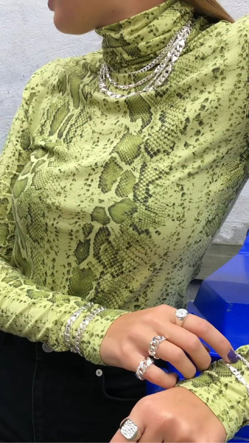 Chunky Silver Styling