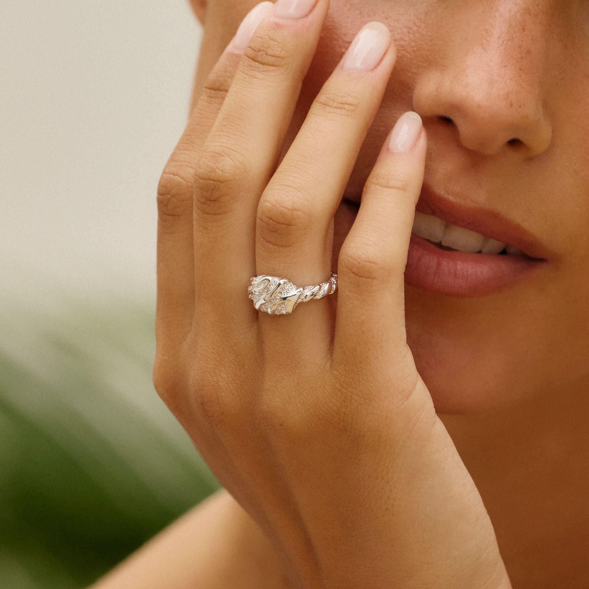 Small Zebra Ring