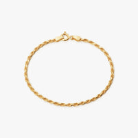 Large Twisted Sparkly Bracelet