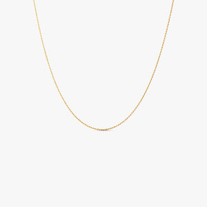 Small Twisted Sparkly Necklace