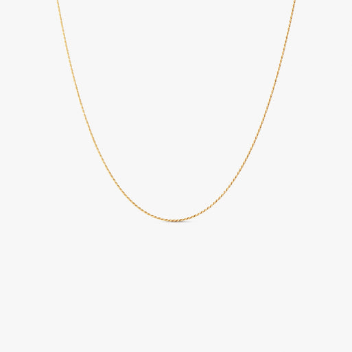 Small Twisted Sparkly Necklace