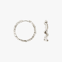 Large Shiny Sparkly Hoops