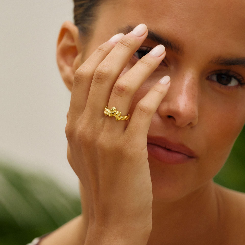Sway Zebra Ring