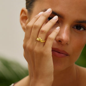 Sway Zebra Ring
