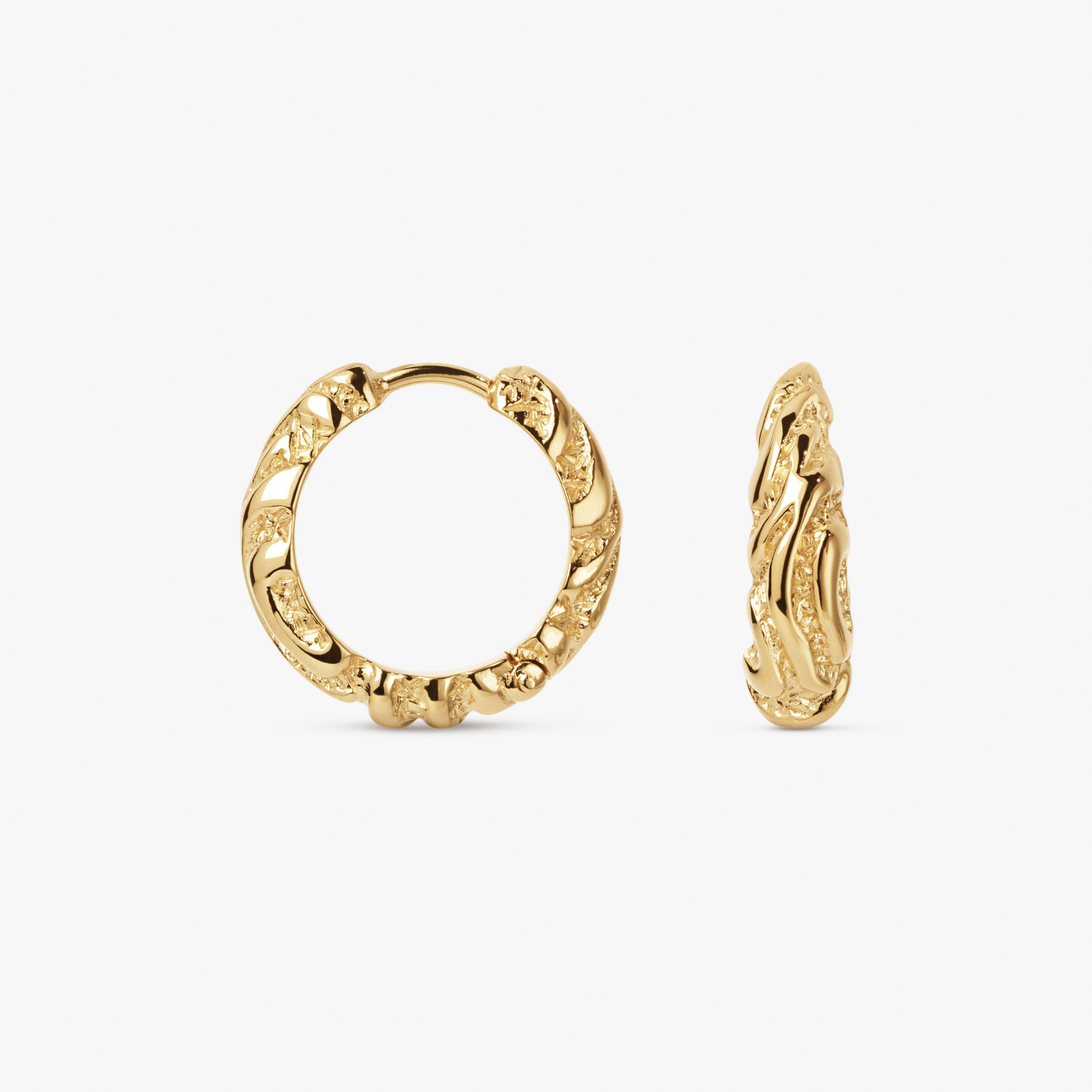 Medium Zebra Hoops