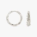 Large Zebra Hoops