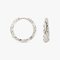 Large Zebra Hoops