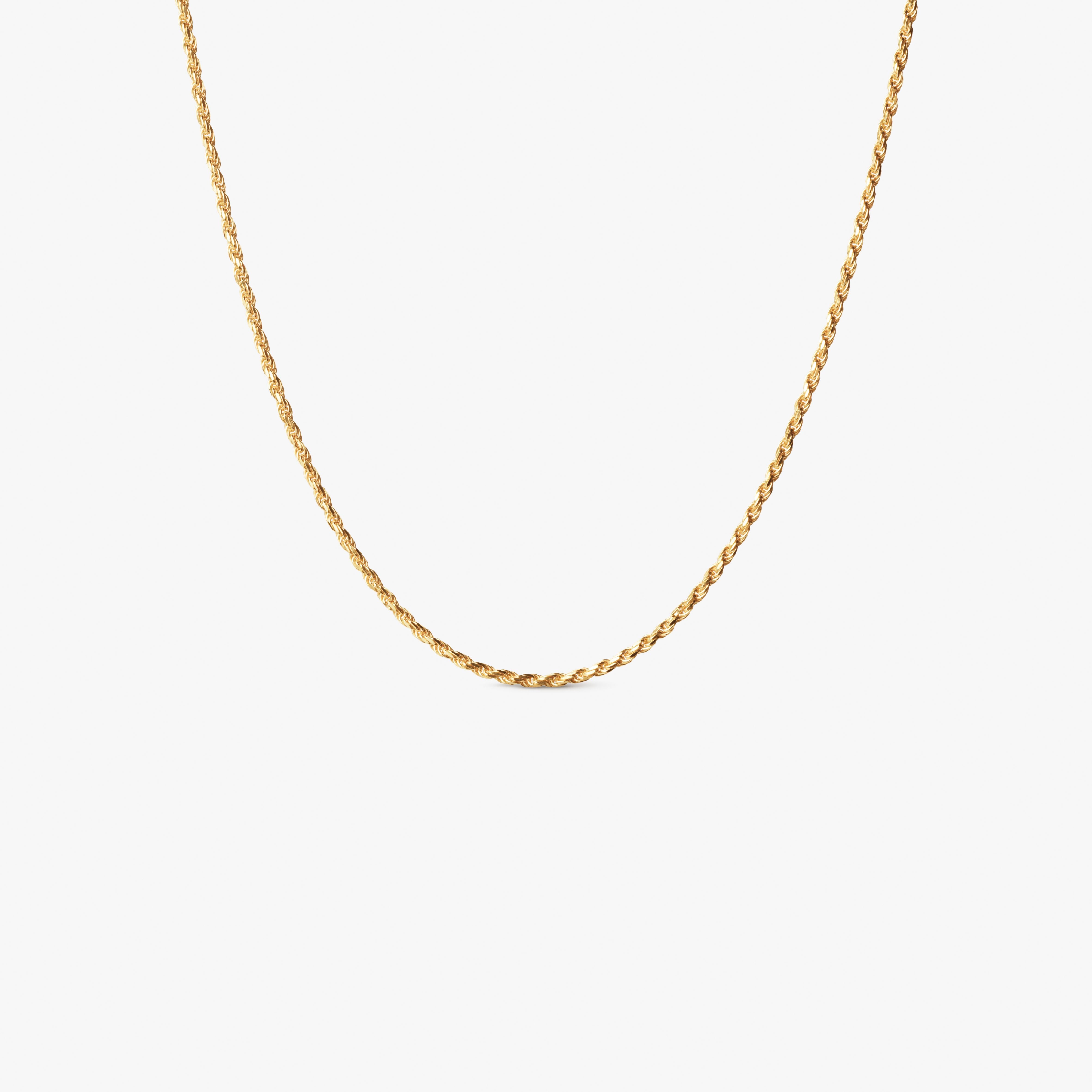 Large Twisted Sparkly Necklace