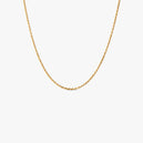 Large Twisted Sparkly Necklace