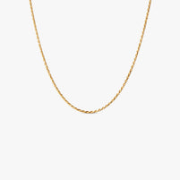 Large Twisted Sparkly Necklace