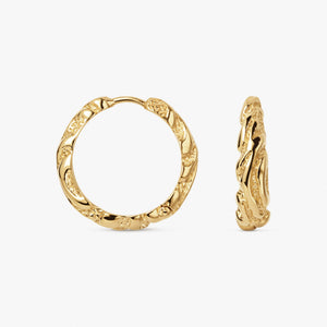 Large Zebra Hoops