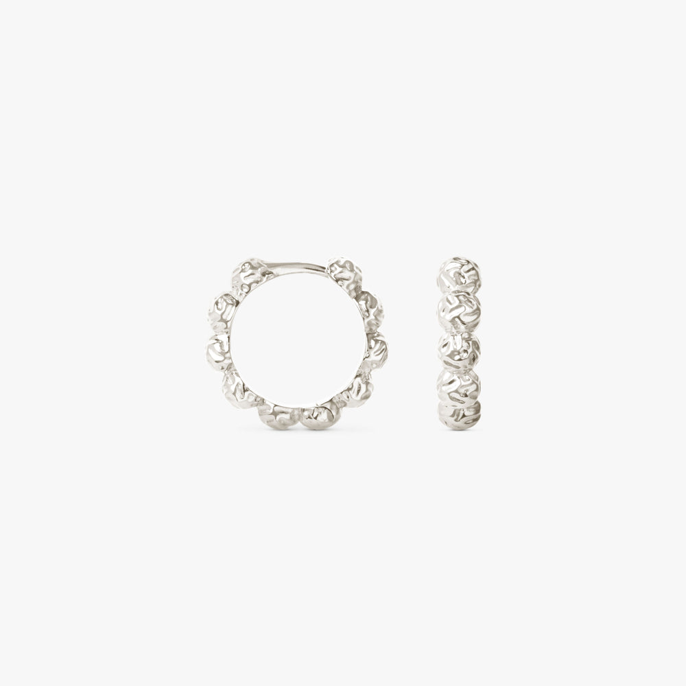 Medium Dots Hoops
