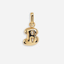 Letter Puffer Charm - B