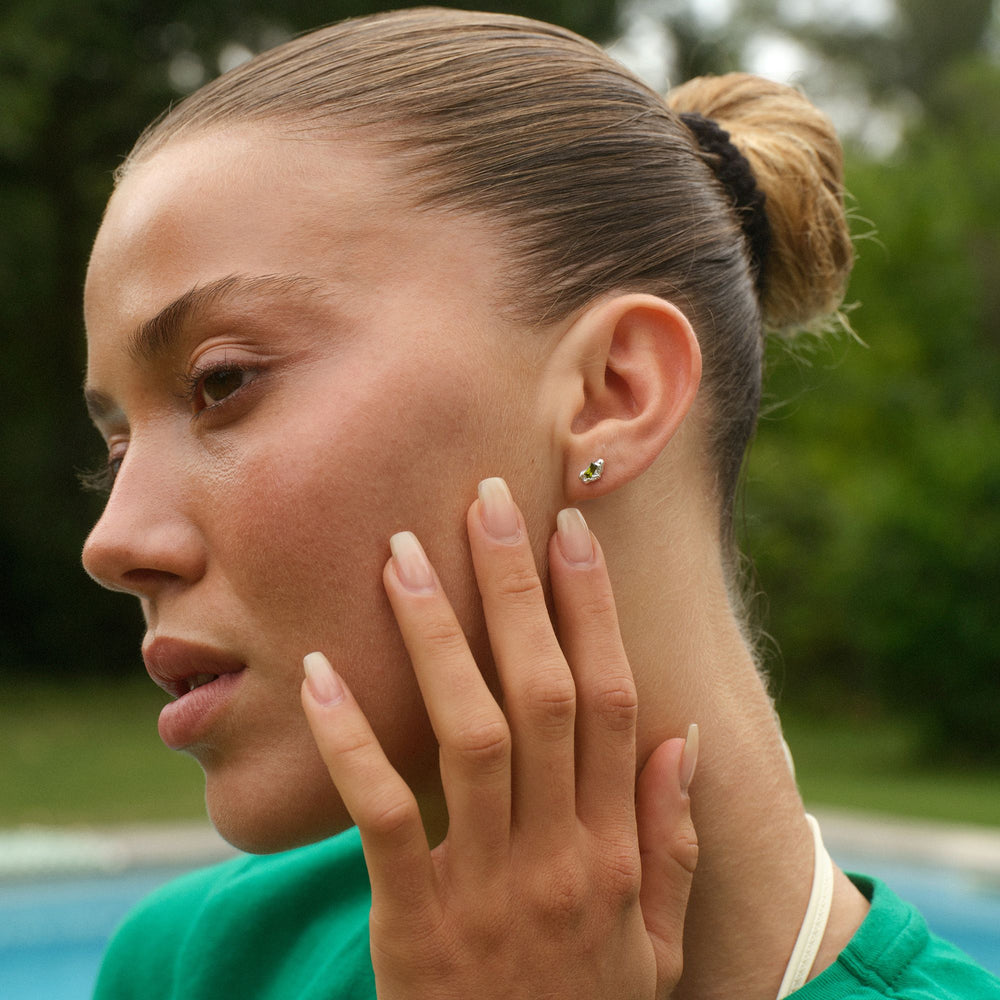 Contrast Stud Earrings