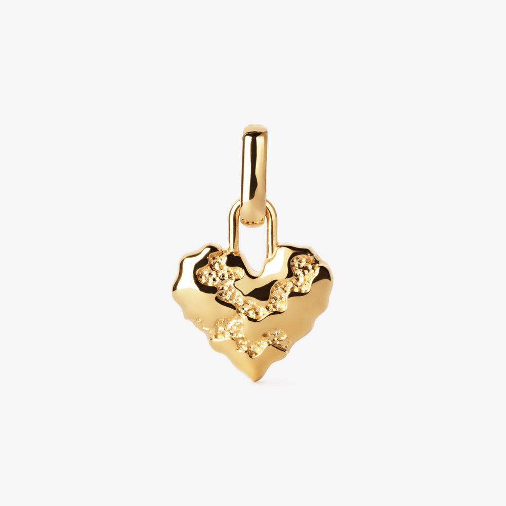 Heart Contrast Charm