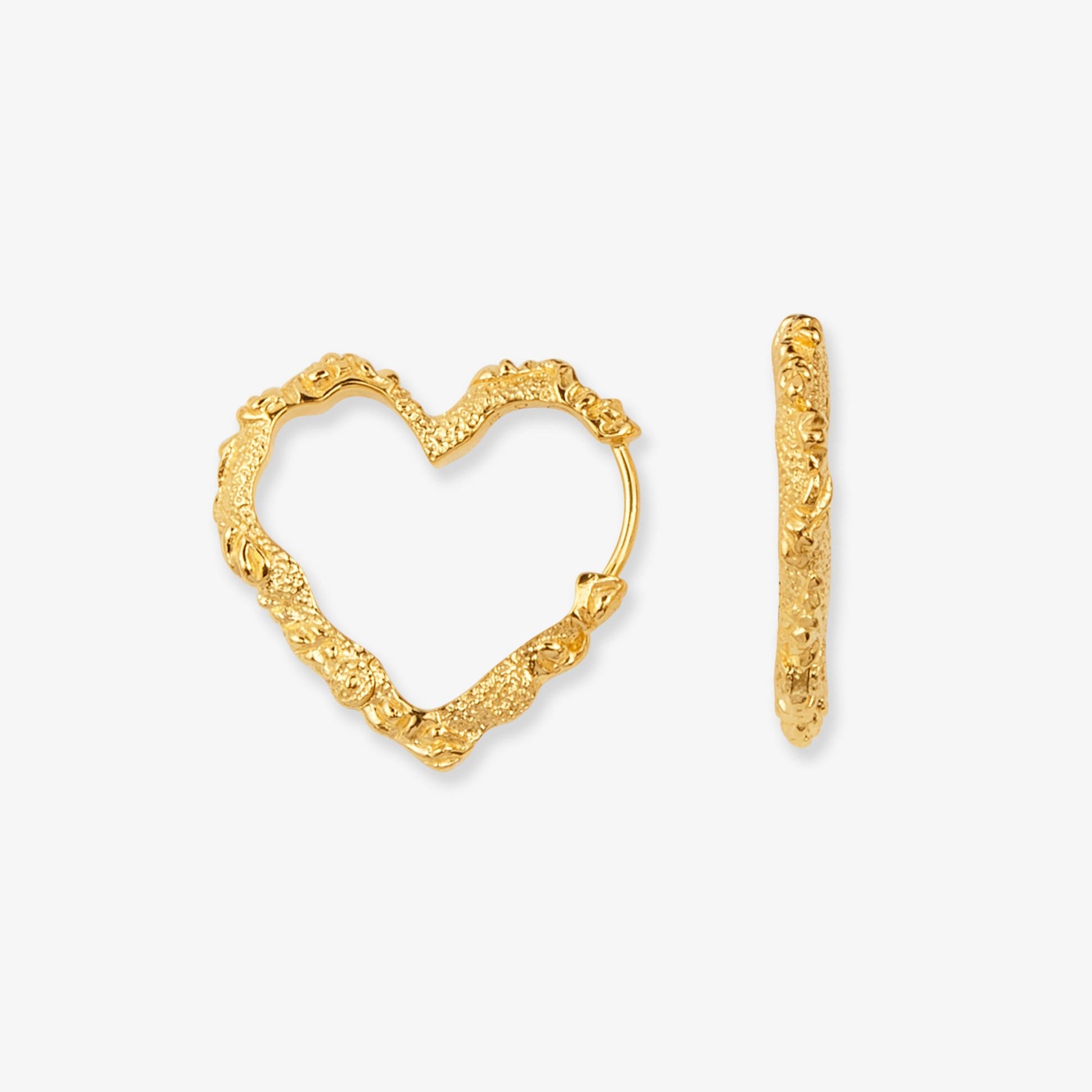 Heart Crush Hoops
