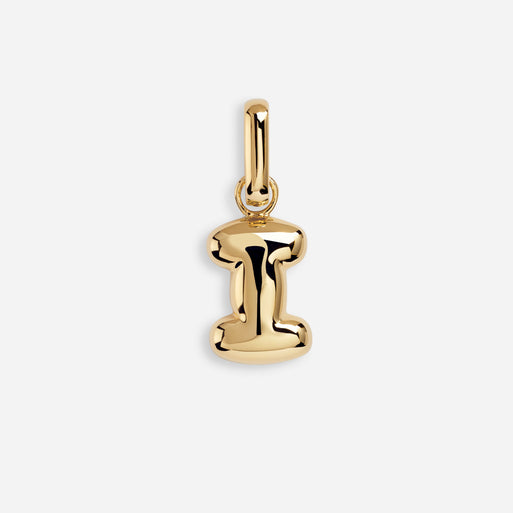 Letter Puffer Charm - I