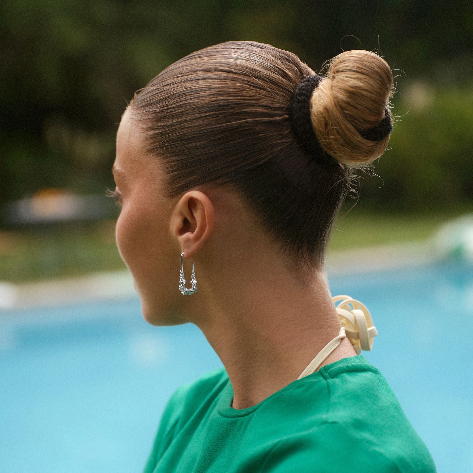 Large Lumina Contrast Earrings