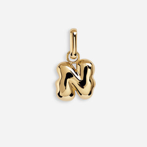 Letter Puffer Charm - N