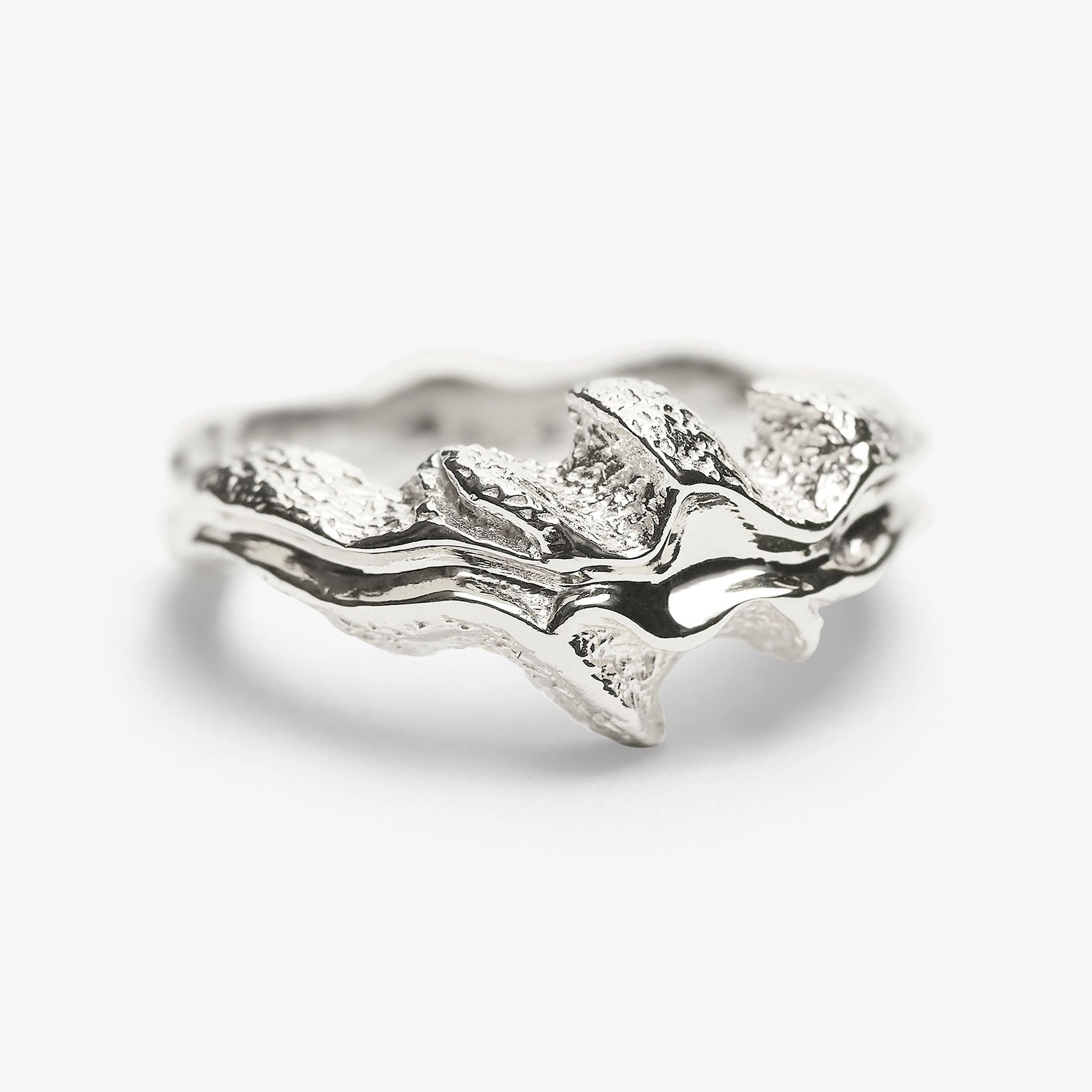 Small Inferno Flames Ring