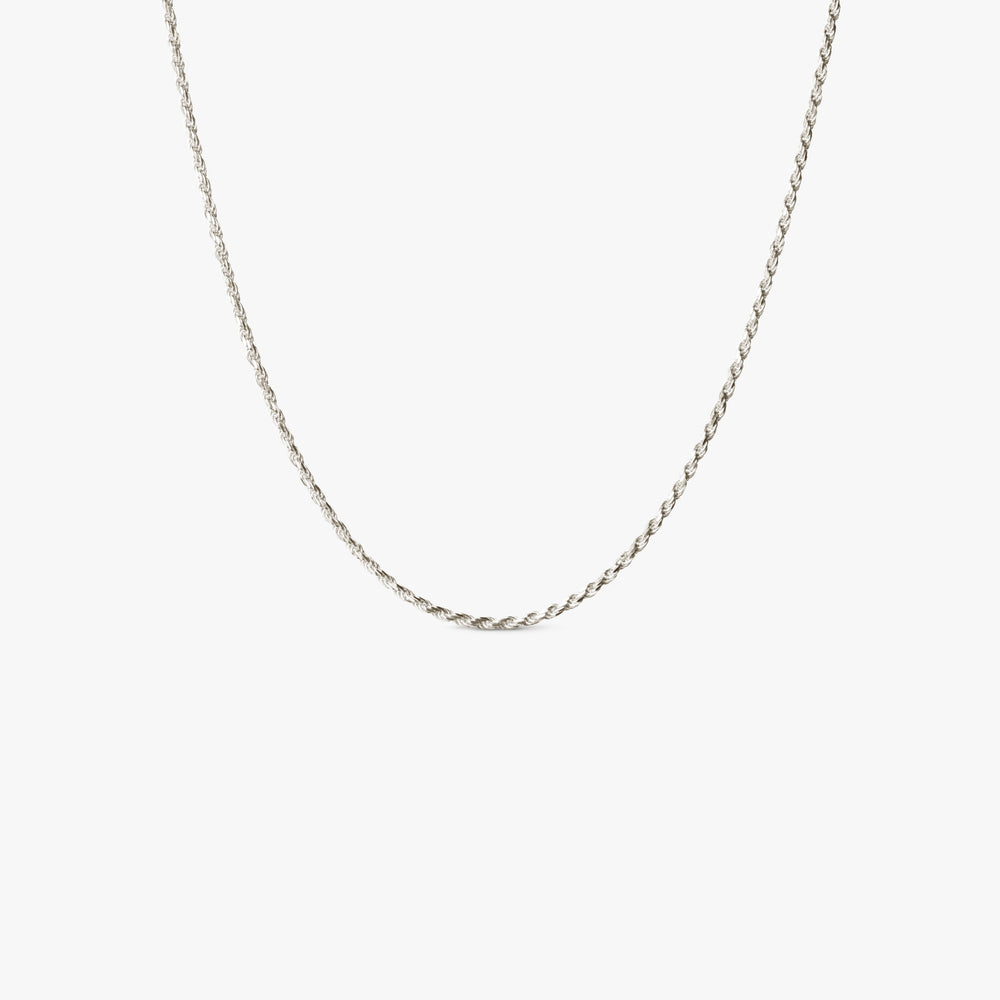 Large Twisted Sparkly Necklace