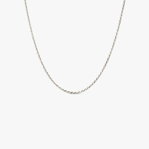 Large Twisted Sparkly Necklace
