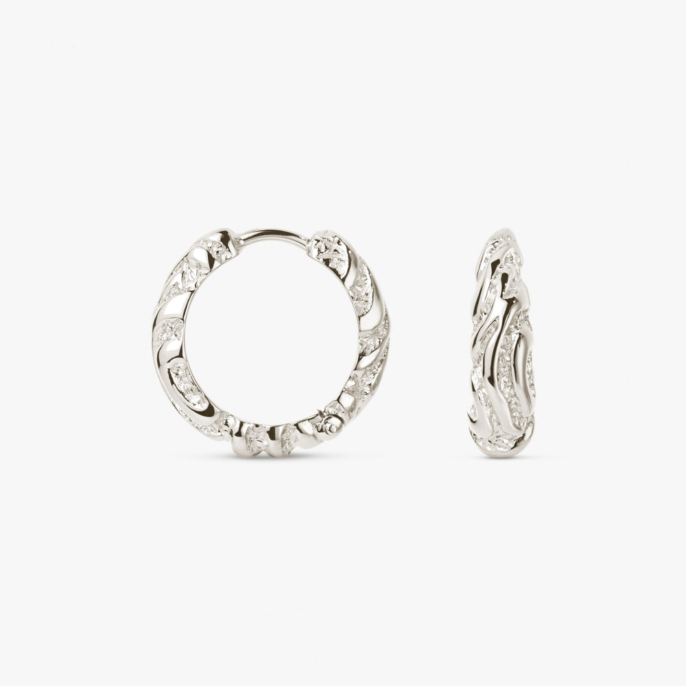 Medium Zebra Hoops