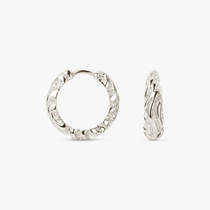 Medium Zebra Hoops