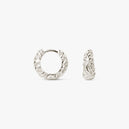 Small Zebra Hoops