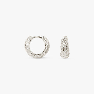 Small Zebra Hoops