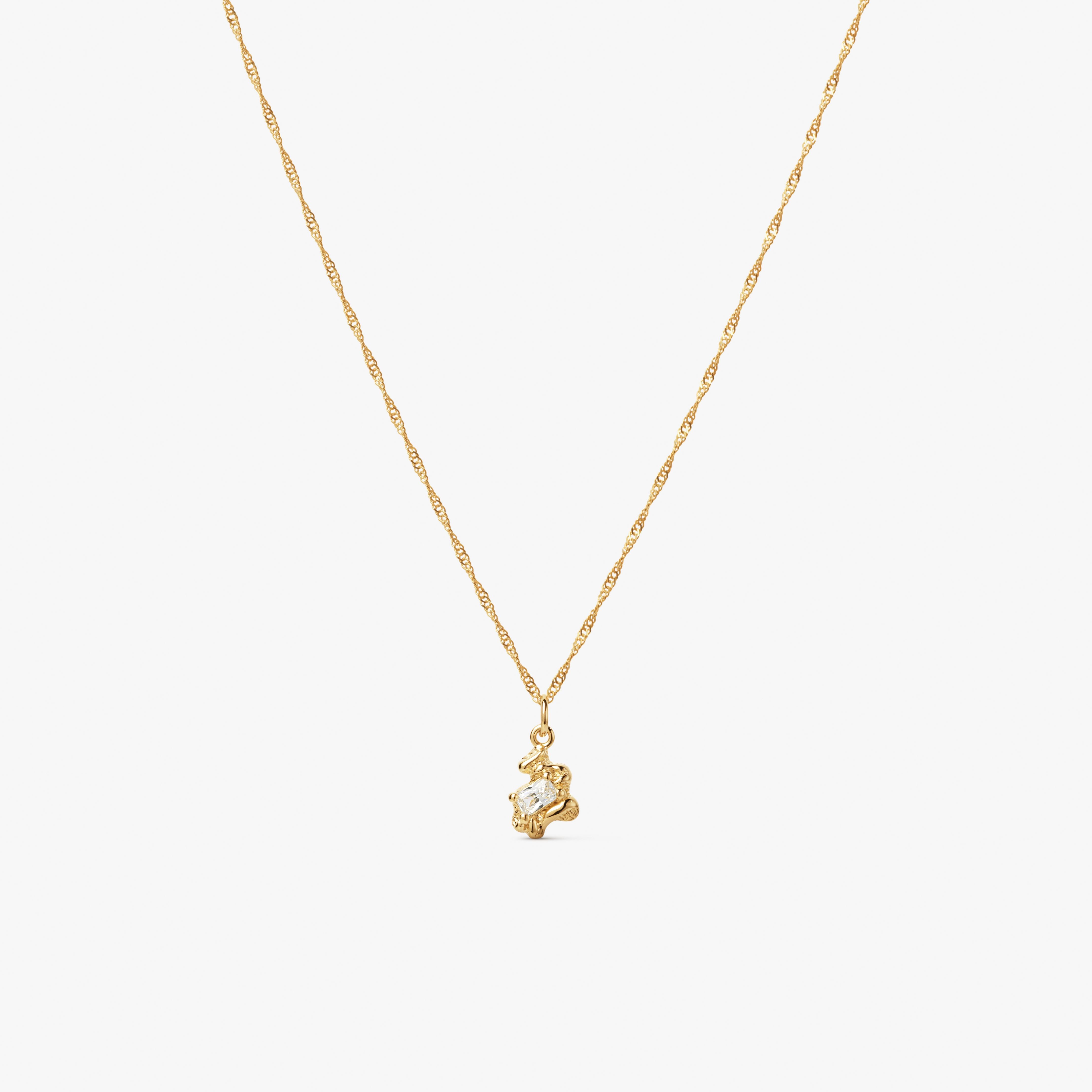 Flare Zebra Necklace