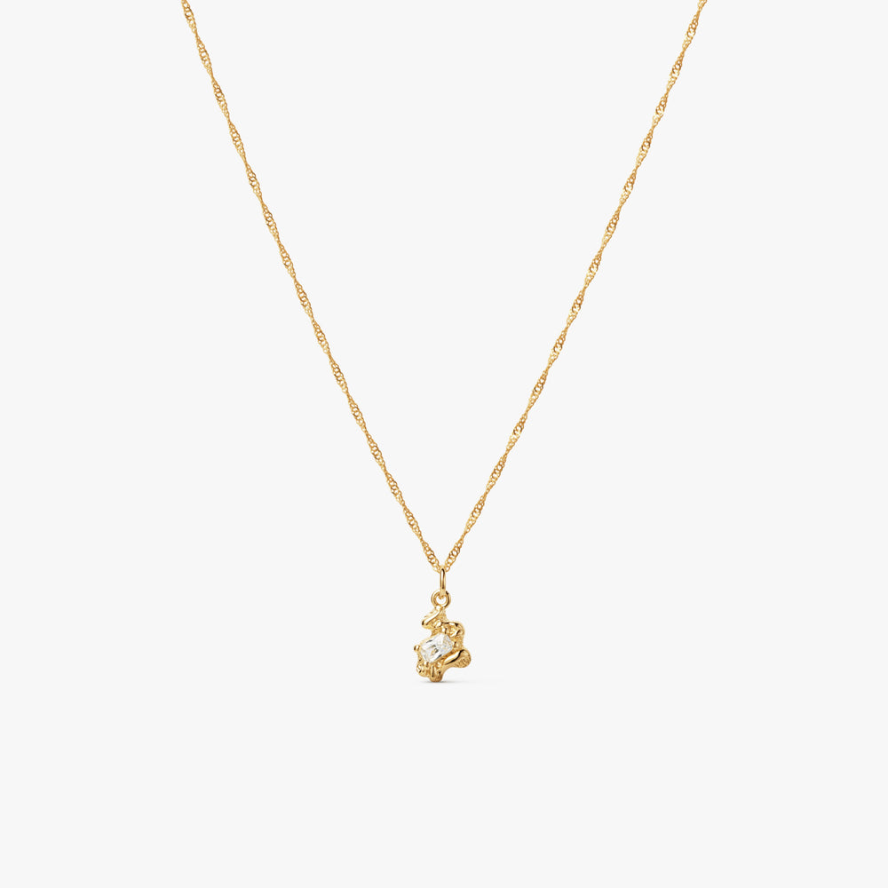 Flare Zebra Necklace
