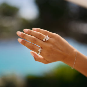 Flare Zebra Ring
