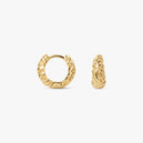 Small Zebra Hoops