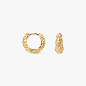 Small Zebra Hoops