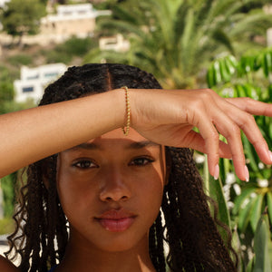 Large Shiny Dots Bracelet