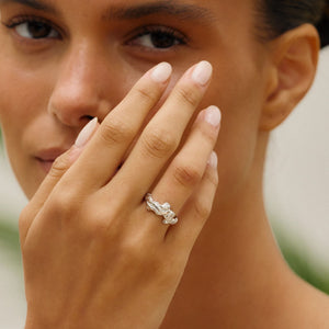 Sway Zebra Ring