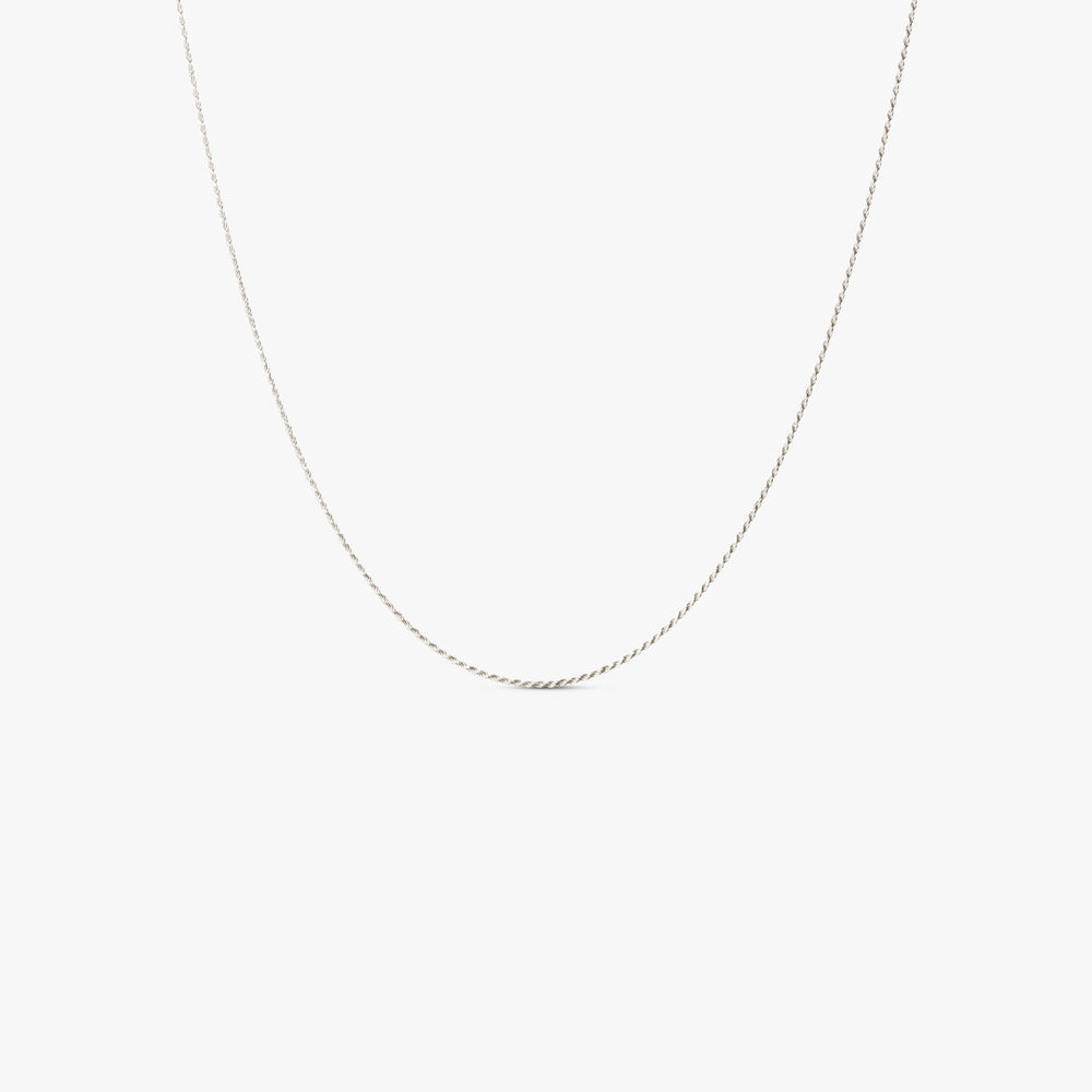 Small Twisted Sparkly Necklace