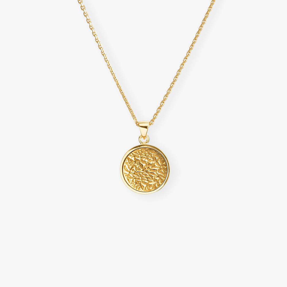 Round Tekstur Necklace