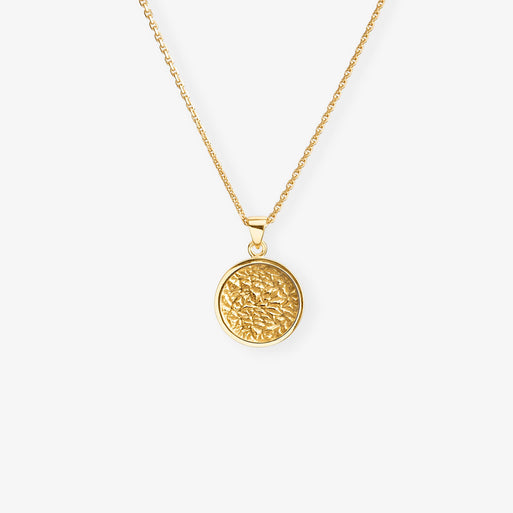 Round Tekstur Necklace