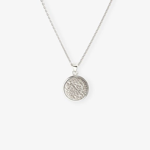 Round Tekstur Necklace