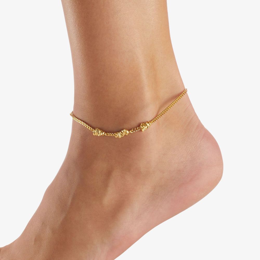 Silicium Panzer Anklet