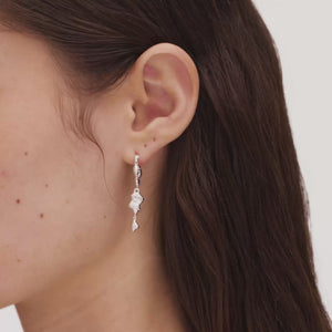 Large Bubbly Flow Earrings
