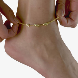 Silicium Panzer Anklet
