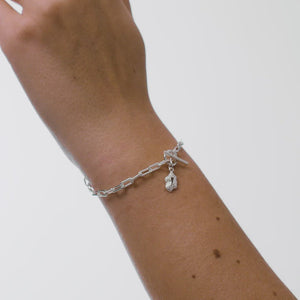 Nugget Layers T-lock Bracelet