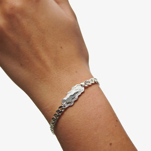 Curvy Layers Panzer Bracelet