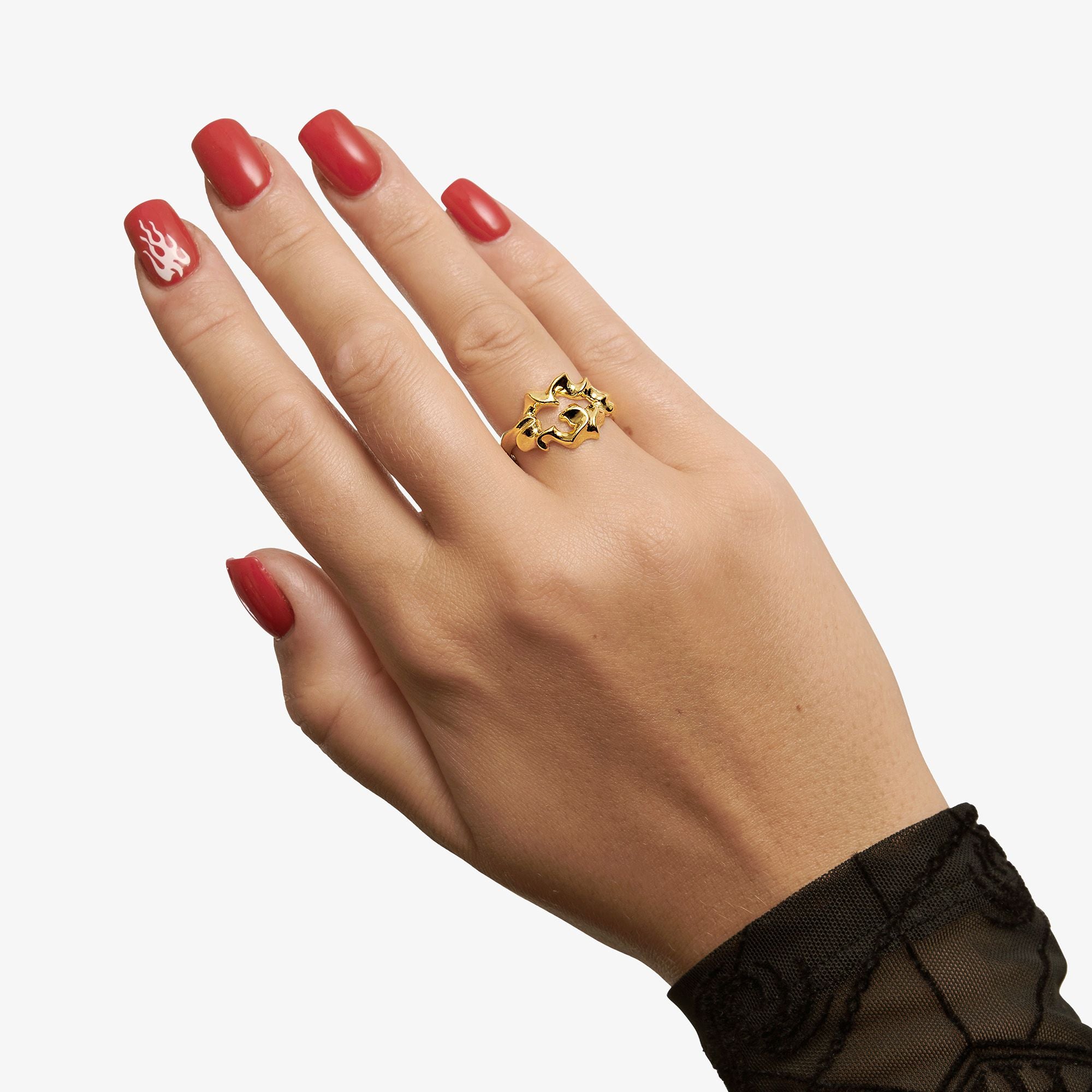 Infinity Flames Ring