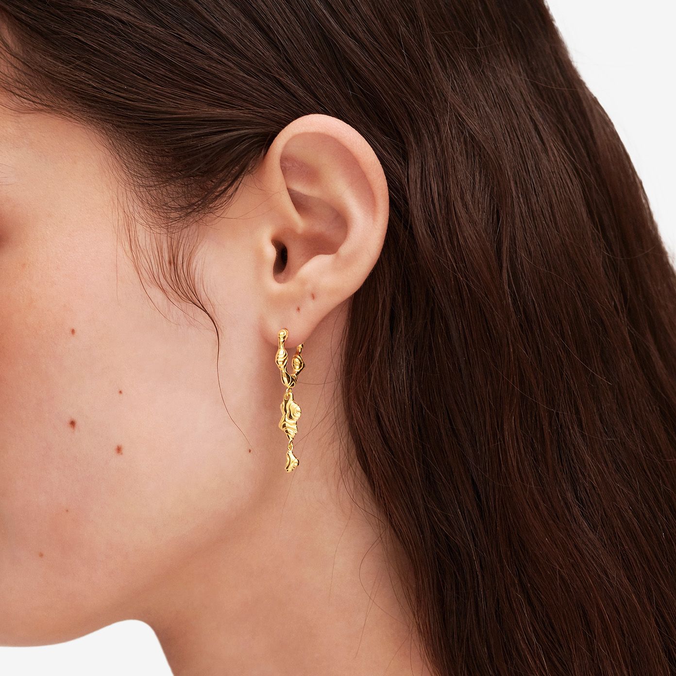 Large Bubbly Flow Earrings