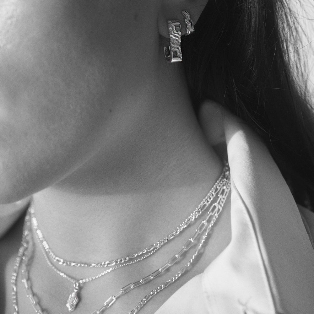 Small Blurry Layers Earrings