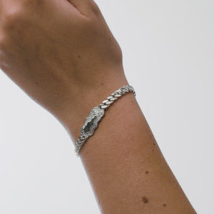 Curvy Layers Panzer Bracelet